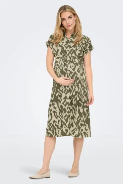 Vestido camisero maternity