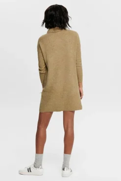 Vestido corto de punto