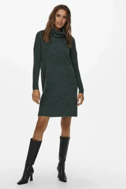 Vestido corto de punto
