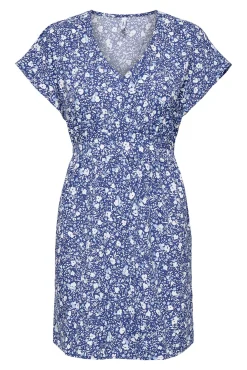 Vestido corto fluido