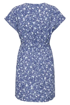 Vestido corto fluido