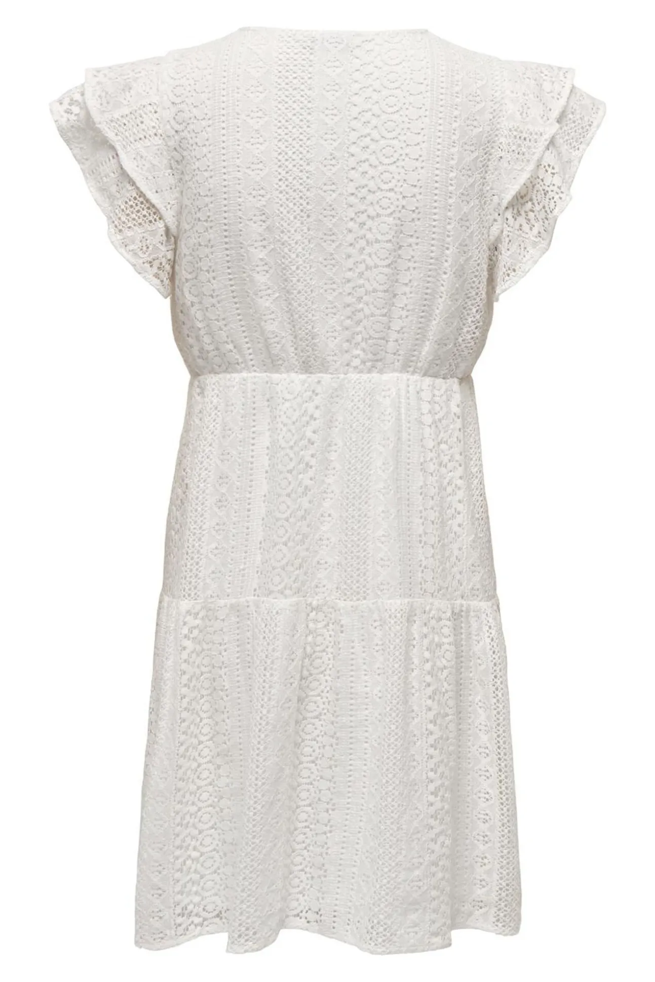 Vestido corto manga corta