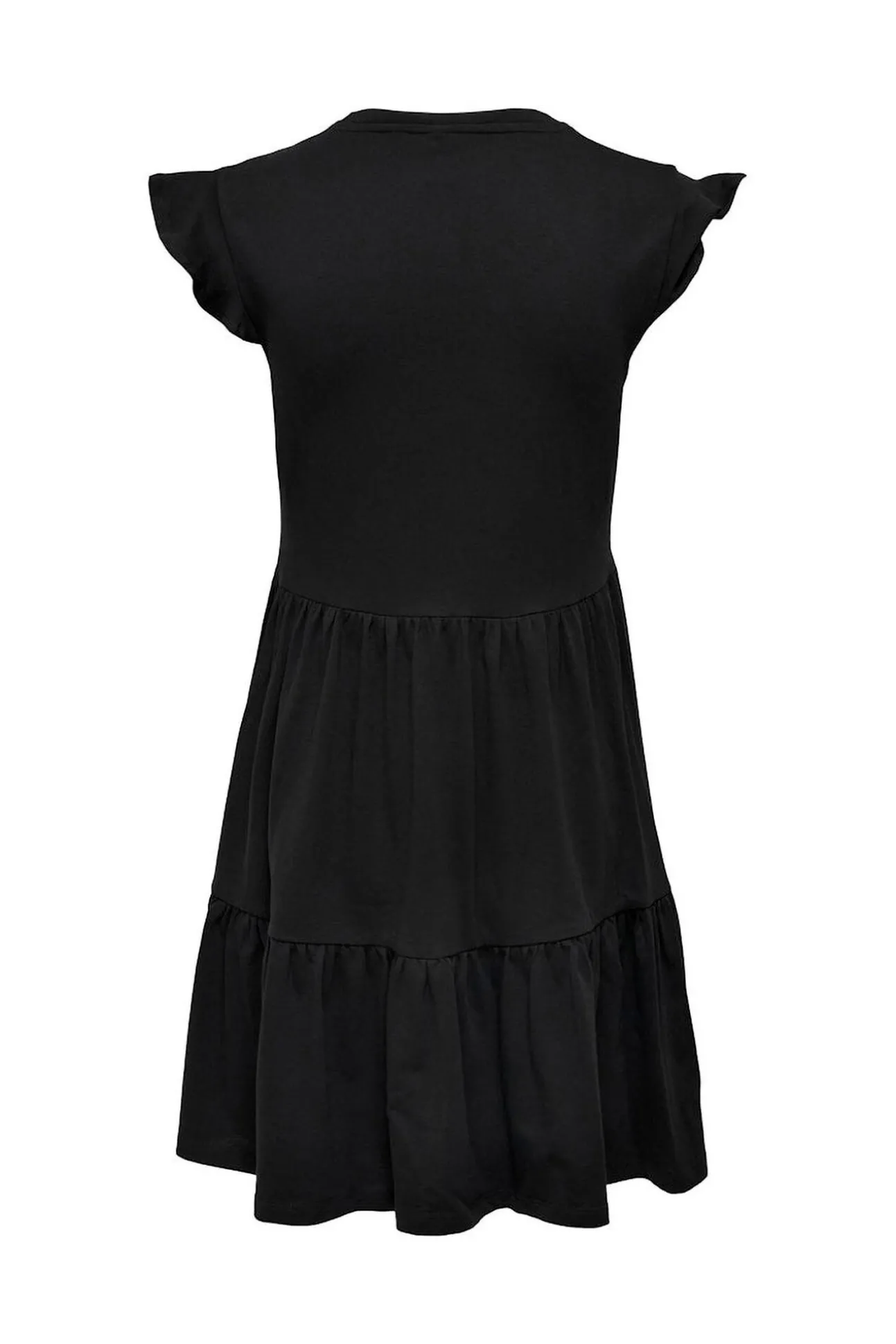 Vestido corto manga corta