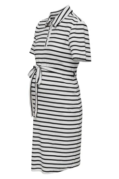 Vestido corto manga corta maternity y lactancia