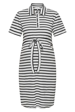 Vestido corto manga corta maternity y lactancia