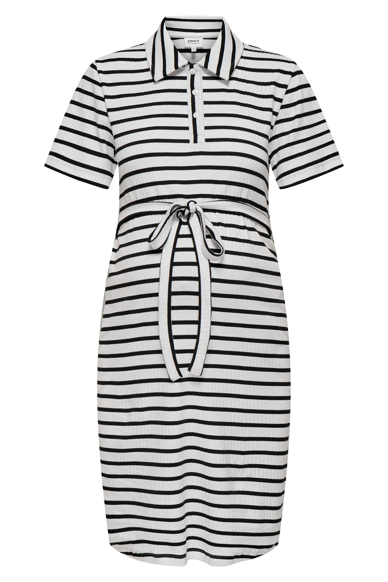 Vestido corto manga corta maternity y lactancia