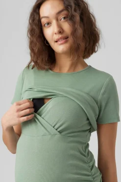 Vestido corto maternity y lactancia