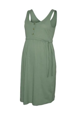 Vestido corto sin mangas maternity y lactancia