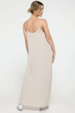 Vestido de lino largo