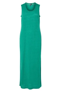 Vestido de lurex largo
