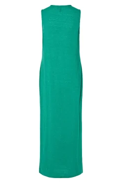 Vestido de lurex largo