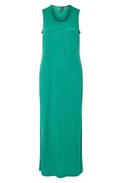 Vestido de lurex largo