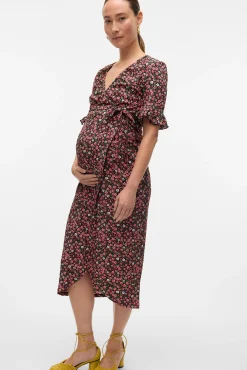 Vestido de manga corta maternity y lactancia