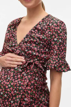 Vestido de manga corta maternity y lactancia