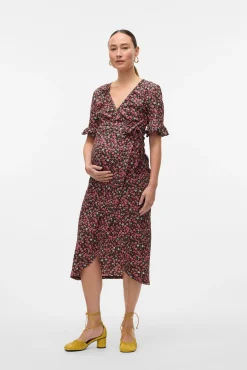 Vestido de manga corta maternity y lactancia