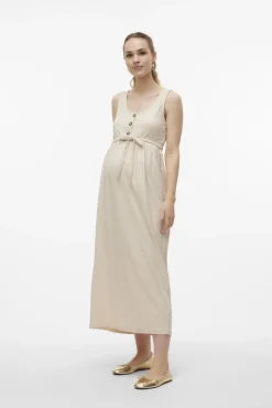 Vestido de tirantes maternity y lactancia