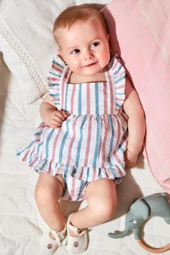 Vestido estampado blanco