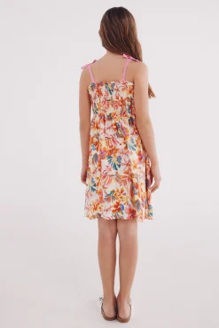 Vestido flores niña