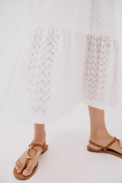 Vestido halter estructura