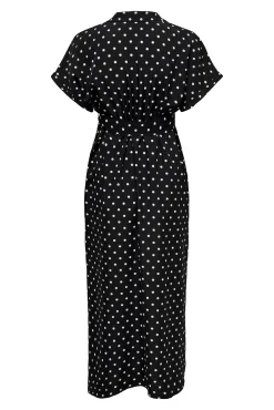 Vestido largo camisero maternity
