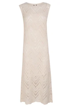 Vestido largo crochet