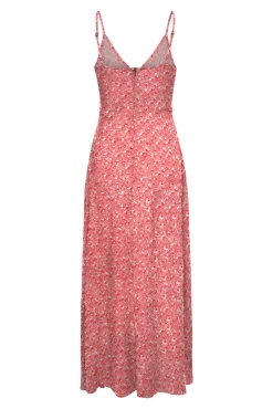 Vestido largo de tirantes regulables