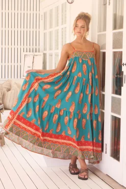 Vestido largo estampado Sunny