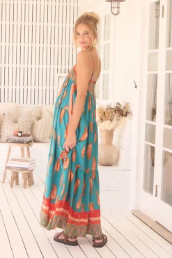 Vestido largo estampado Sunny