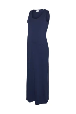 Vestido largo sin mangas maternity