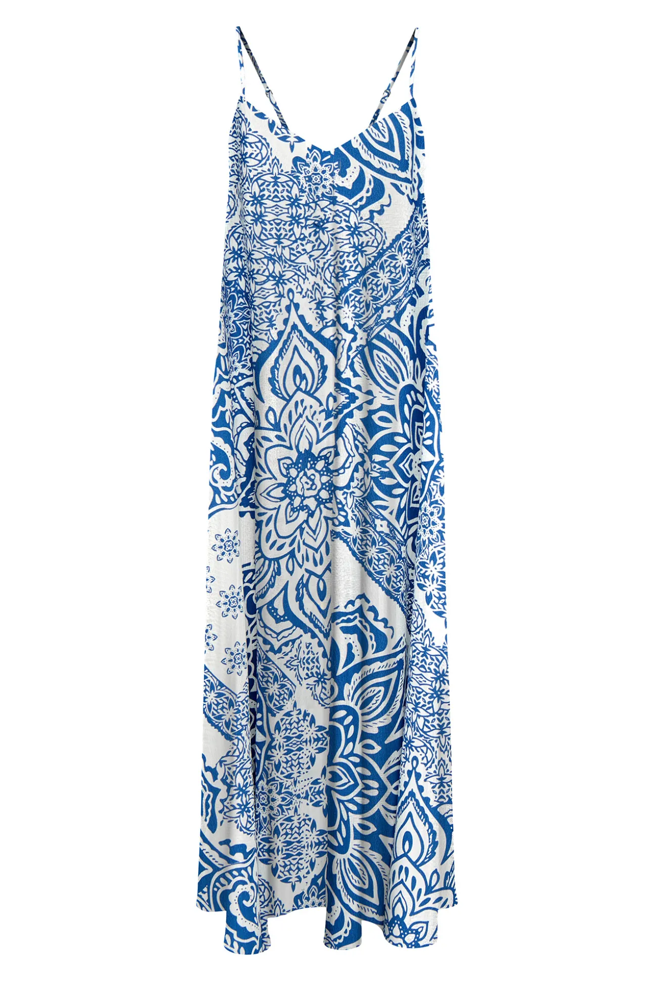 Vestido largo tirantes