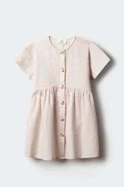 Vestido manga corta niña