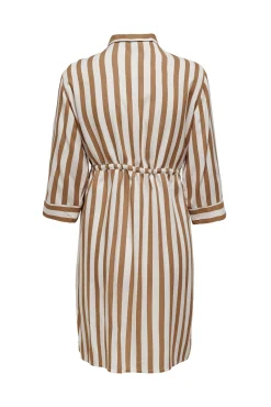Vestido maternity camisero corto