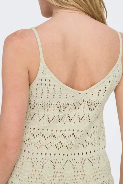 Vestido midi crochet