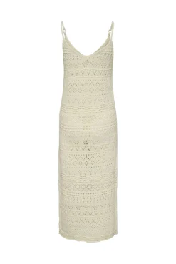 Vestido midi crochet