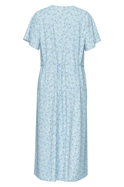 Vestido midi de flores