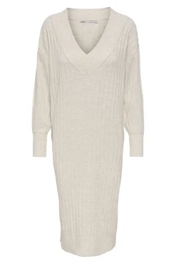 Vestido midi de punto