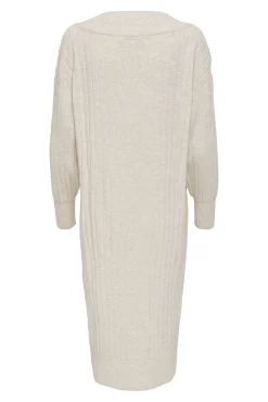 Vestido midi de punto