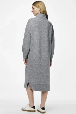 Vestido midi de punto