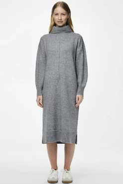 Vestido midi de punto