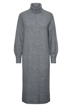 Vestido midi de punto