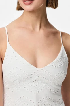 Vestido midi de tirantes