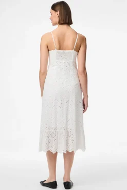 Vestido midi de tirantes