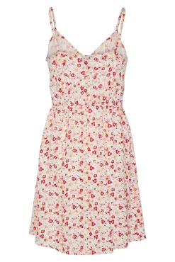 Vestido midi de tirantes