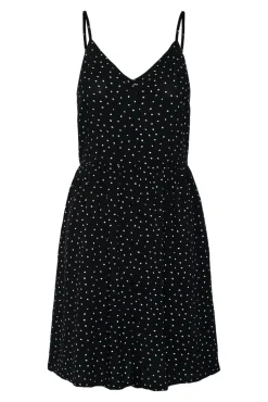 Vestido midi de tirantes