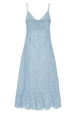 Vestido midi de tirantes