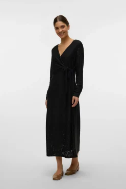 Vestido midi encaje maternity lactancia