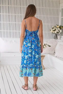 Vestido midi estampado Natalia