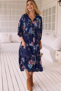 Vestido midi estampado Palace