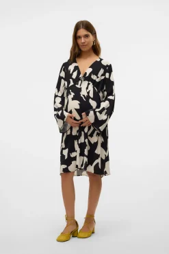Vestido midi maternity