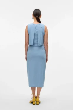 Vestido midi maternity